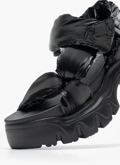 Γυναικείες Πλατφόρμες Χαμηλές 22305 Χρυσό ECOleather Tamaris