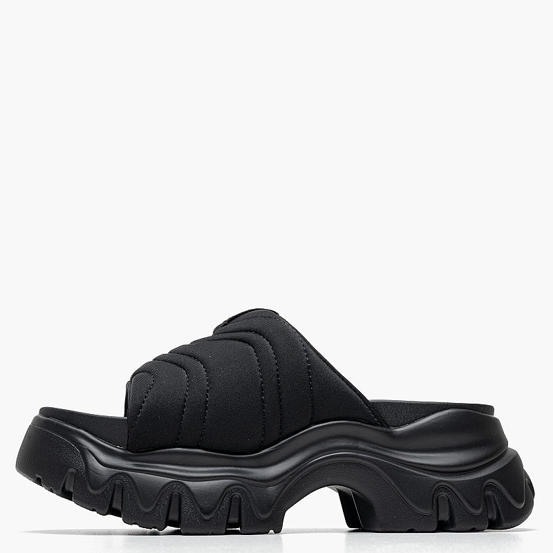 Women Mules Juyce.Slide Black Fabric Replay