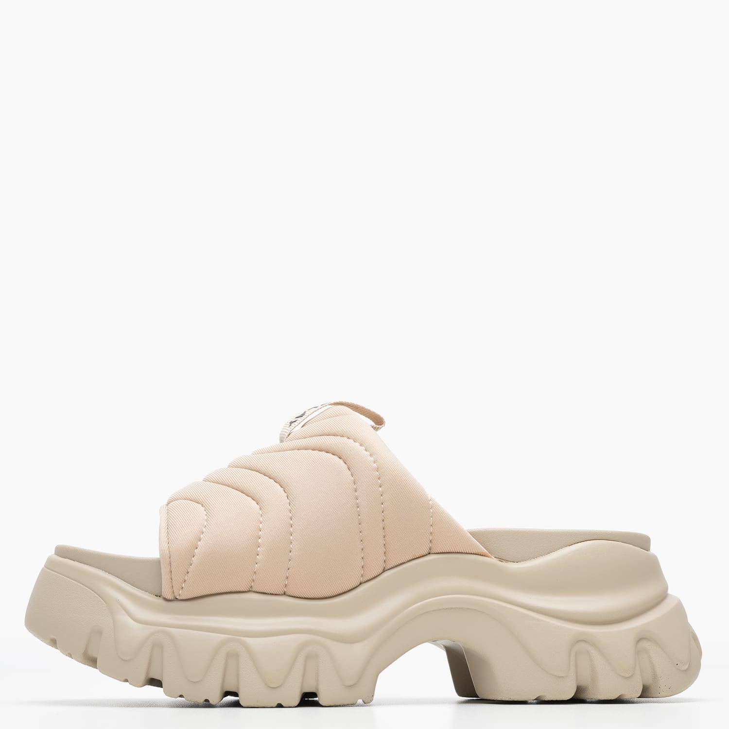 Women Mules Juyce.Slide Taupe Fabric Replay Women Mules Juyce.Slide Taupe Fabric Replay