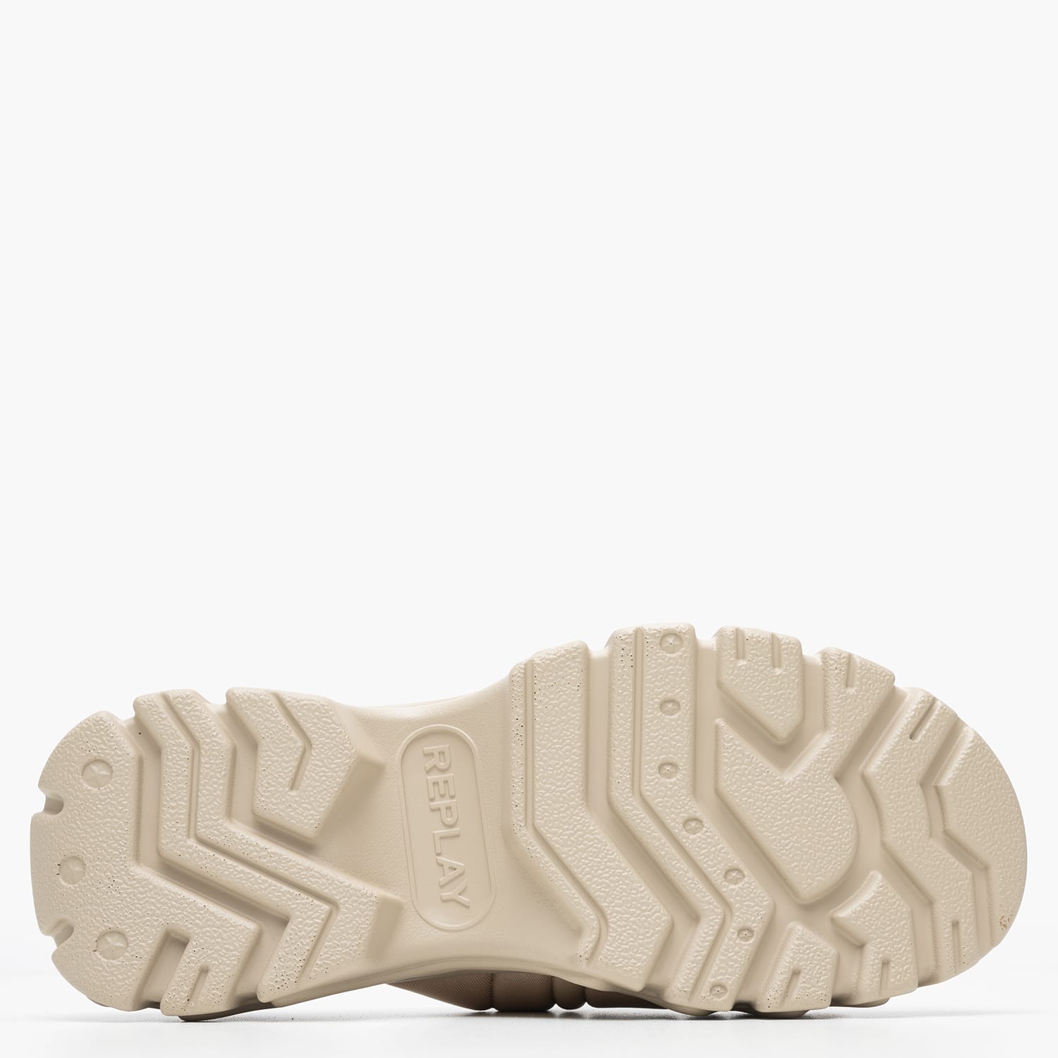 Women Mules Juyce.Slide Taupe Fabric Replay Women Mules Juyce.Slide Taupe Fabric Replay