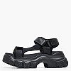 Women Sandals Juyce.Sporty Black Fabric Replay Women Sandals Juyce.Sporty Black Fabric Replay
