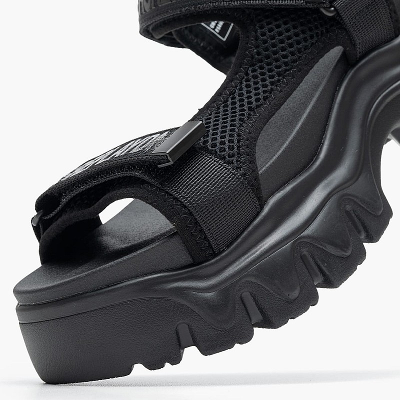 Women Sandals Juyce.Sporty Black Fabric Replay