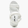 Women Sandals Juyce.Sporty White Fabric Replay Women Sandals Juyce.Sporty White Fabric Replay