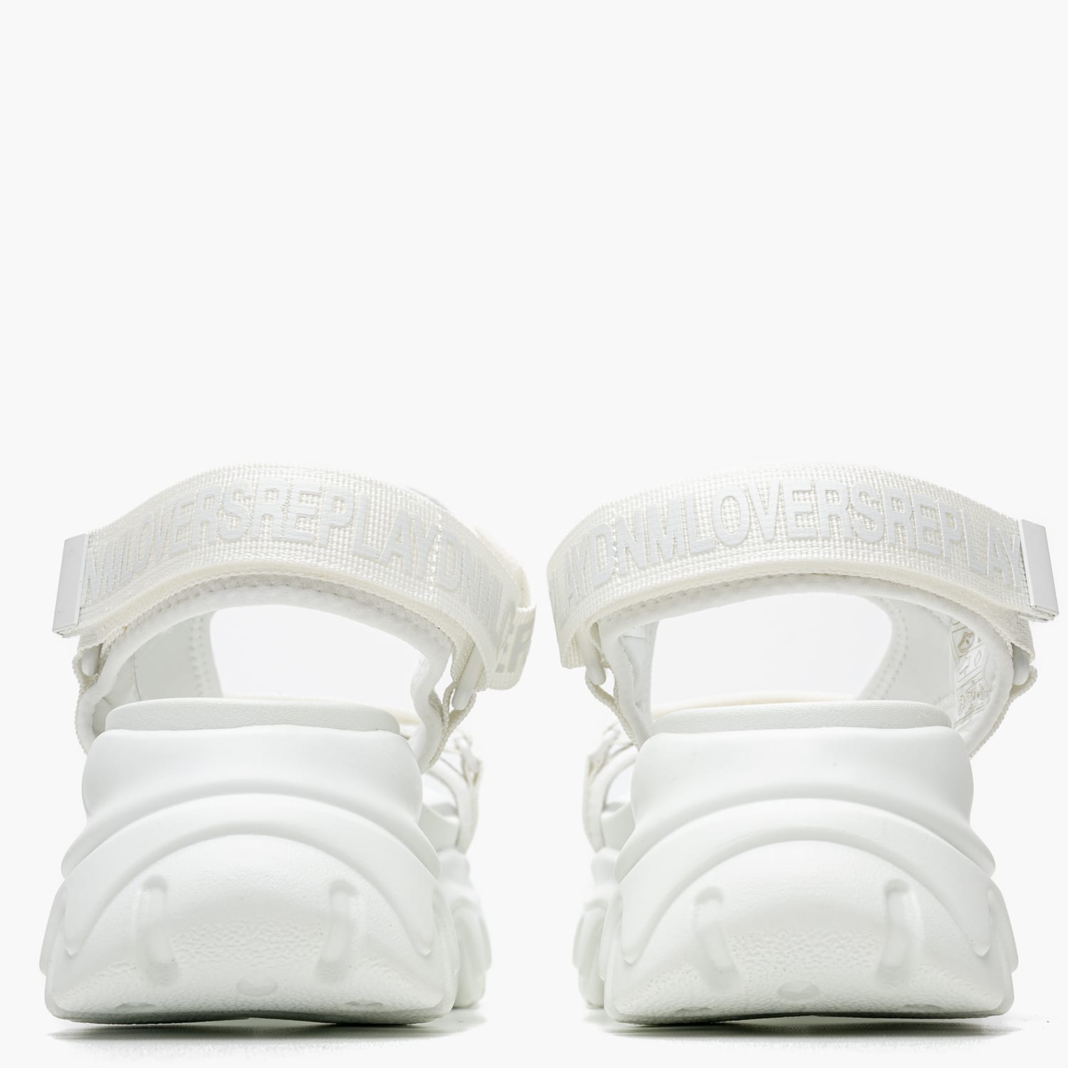 Women Sandals Juyce.Sporty White Fabric Replay Women Sandals Juyce.Sporty White Fabric Replay