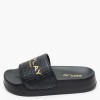 Women Flip Flops & Sandals Lotty.Cocco2 Black ECOleather Replay Women Flip Flops & Sandals Lotty.Cocco2 Black ECOleather Replay