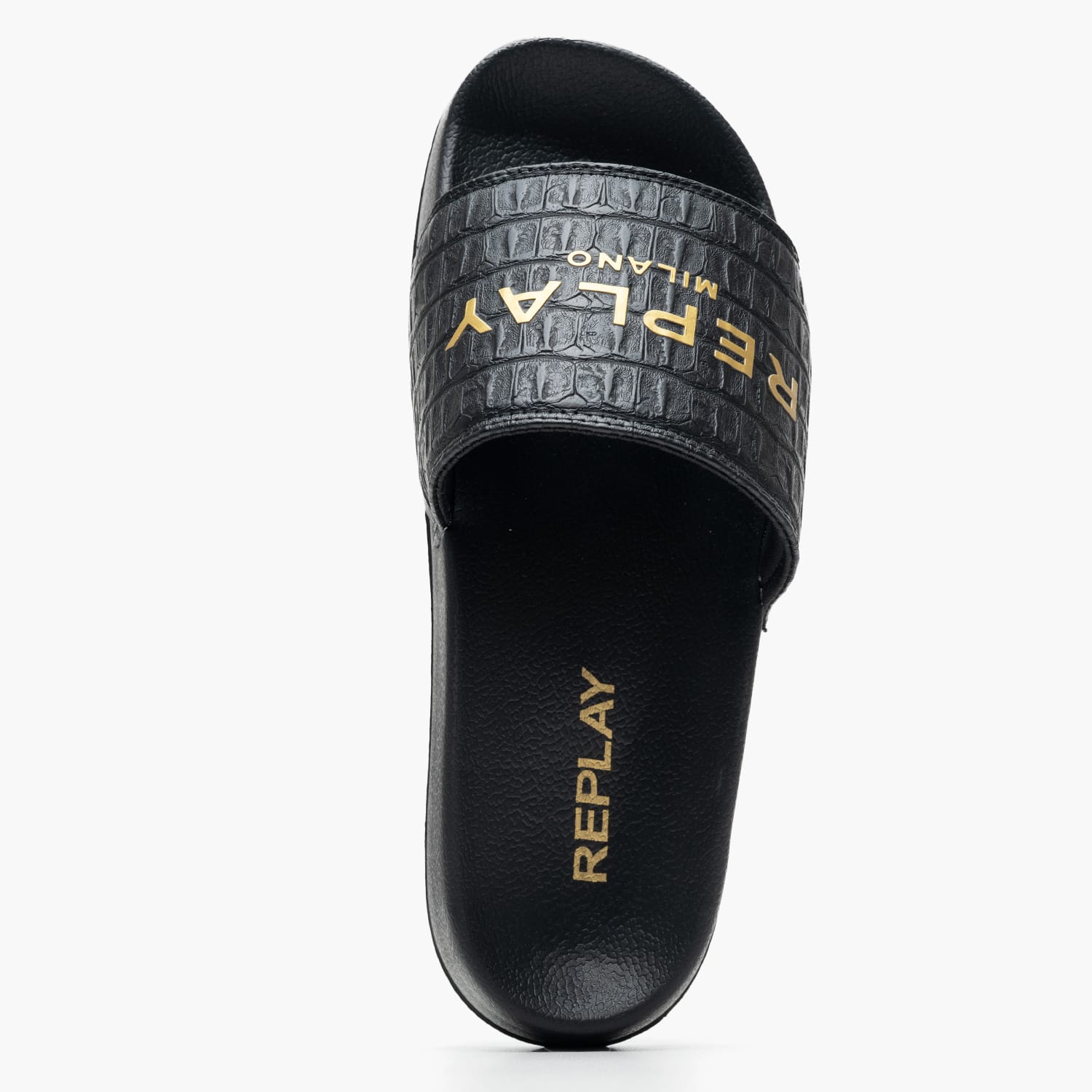 Women Flip Flops & Sandals Lotty.Cocco2 Black ECOleather Replay Women Flip Flops & Sandals Lotty.Cocco2 Black ECOleather Replay