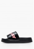Women Flip Flops & Sandals Lotty.Milano2 Black ECOleather Replay