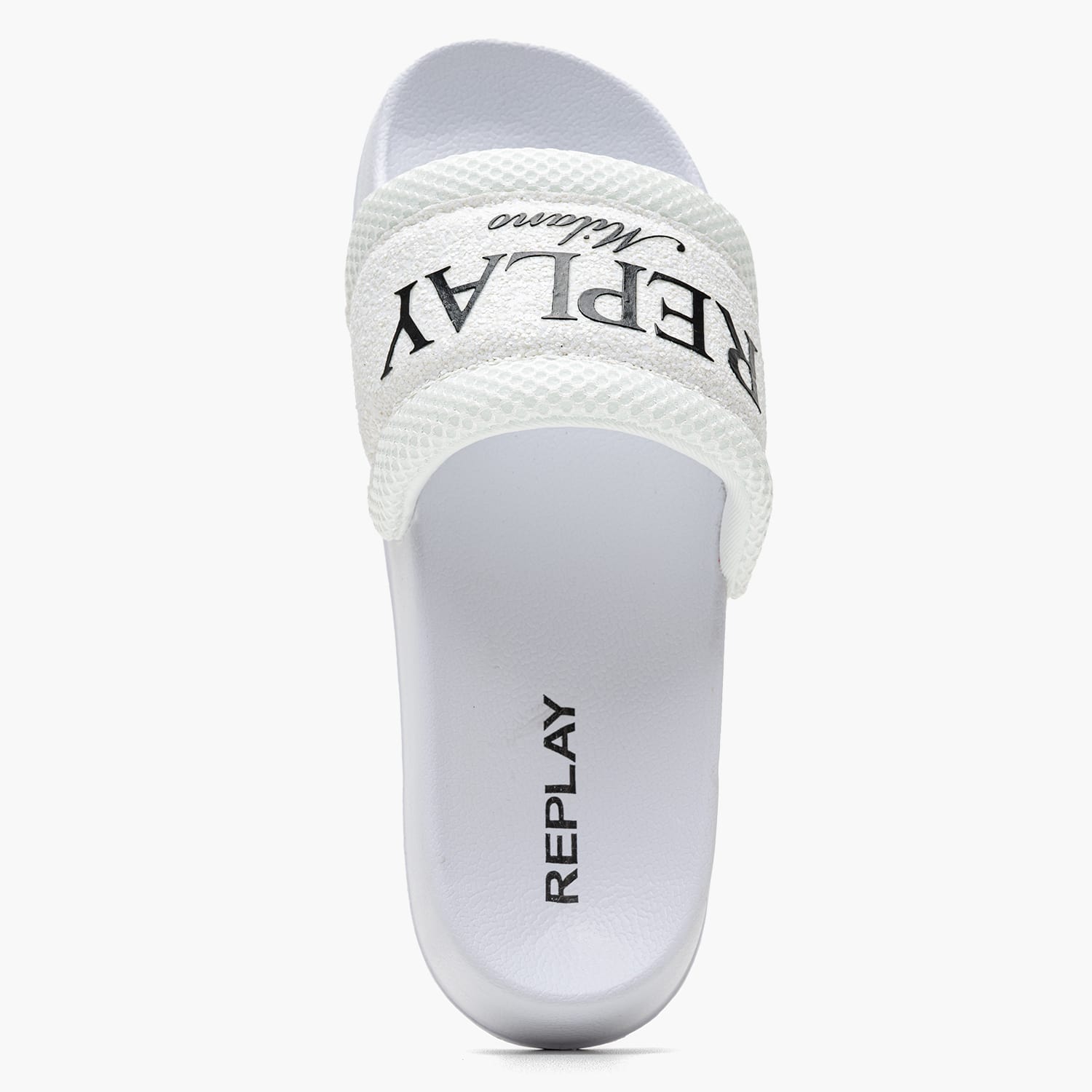 Γυναικείες Σαγιονάρες & Πέδιλα Lotty.Mixed Άσπρο ECOleather-Ύφασμα Replay Γυναικείες Σαγιονάρες & Πέδιλα Lotty.Mixed Άσπρο ECOleather-Ύφασμα Replay