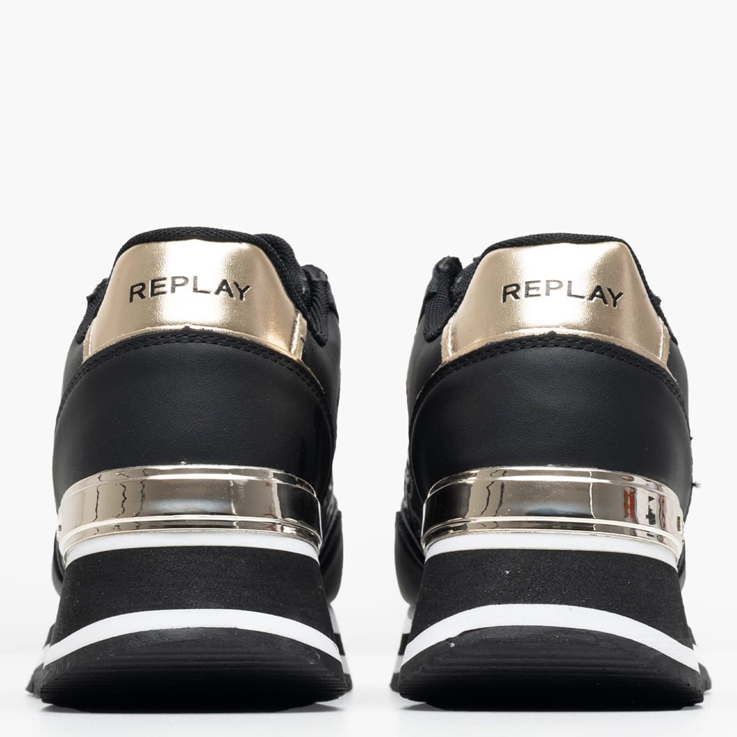 Γυναικεία Παπούτσια Casual Mennet.Allover Μαύρο ECOleather-Ύφασμα Replay Γυναικεία Παπούτσια Casual Mennet.Allover Μαύρο ECOleather-Ύφασμα Replay