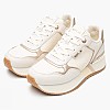 Women Casual Shoes Mennet.Allover Beige ECOleather-Fabric Replay Women Casual Shoes Mennet.Allover Beige ECOleather-Fabric Replay