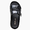 Γυναικεία Flats Muddy.Cocco Μαύρο ECOleather Replay