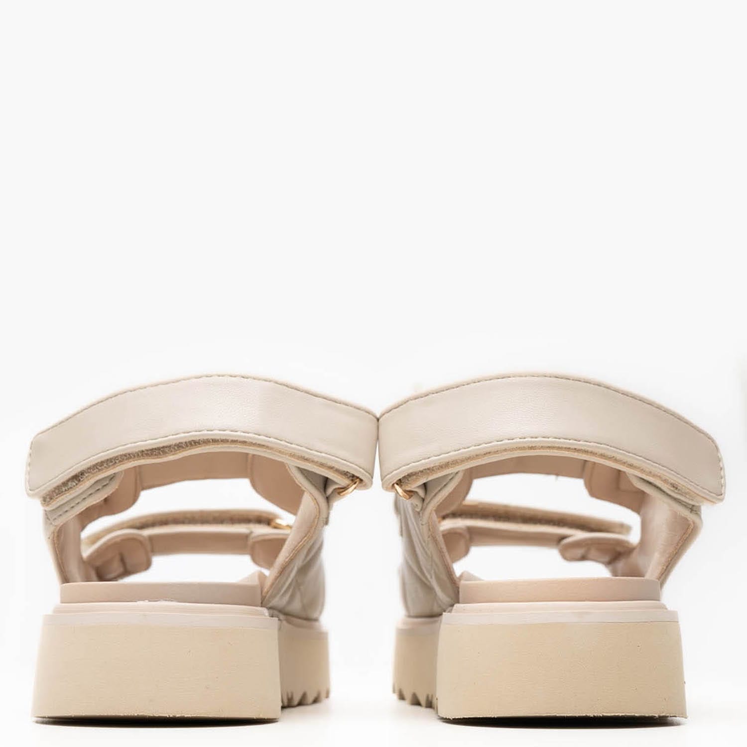 Women Platforms Low New.Alicante Beige ECOleather Replay Women Platforms Low New.Alicante Beige ECOleather Replay