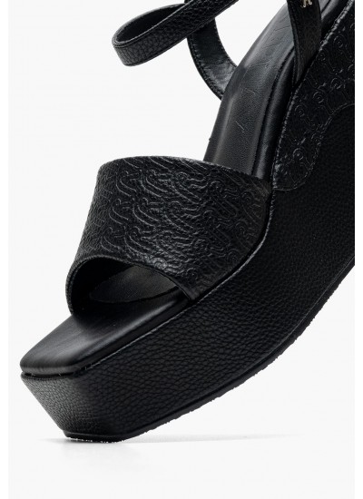 Γυναικεία Μποτάκια Pearl Μαύρο Δέρμα Steve Madden