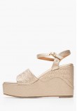 Γυναικείες Πλατφόρμες Ψηλές Noelle.Tone Χρυσό ECOleather Replay