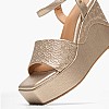 Women Platforms High Noelle.Tone Gold ECOleather Replay Women Platforms High Noelle.Tone Gold ECOleather Replay