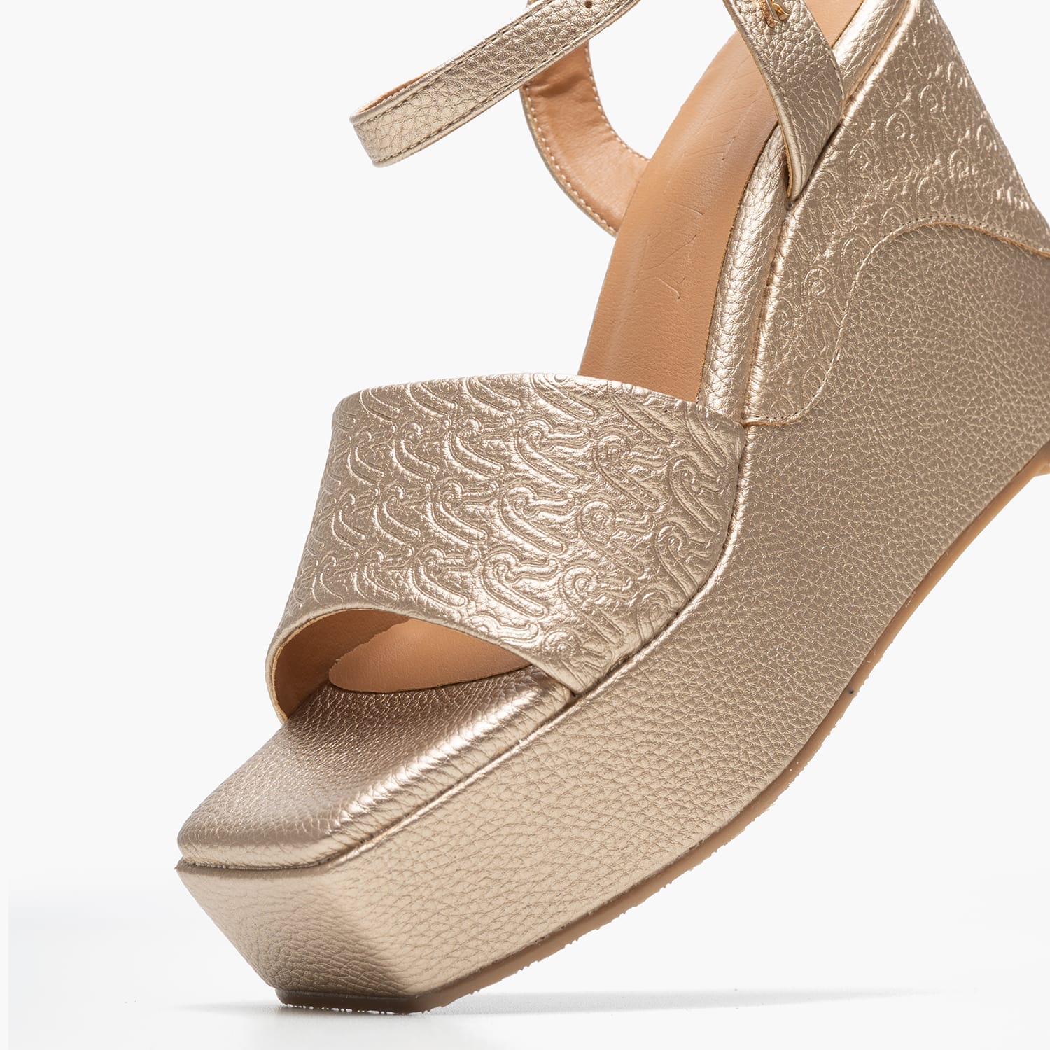 Γυναικείες Πλατφόρμες Ψηλές Noelle.Tone Χρυσό ECOleather Replay