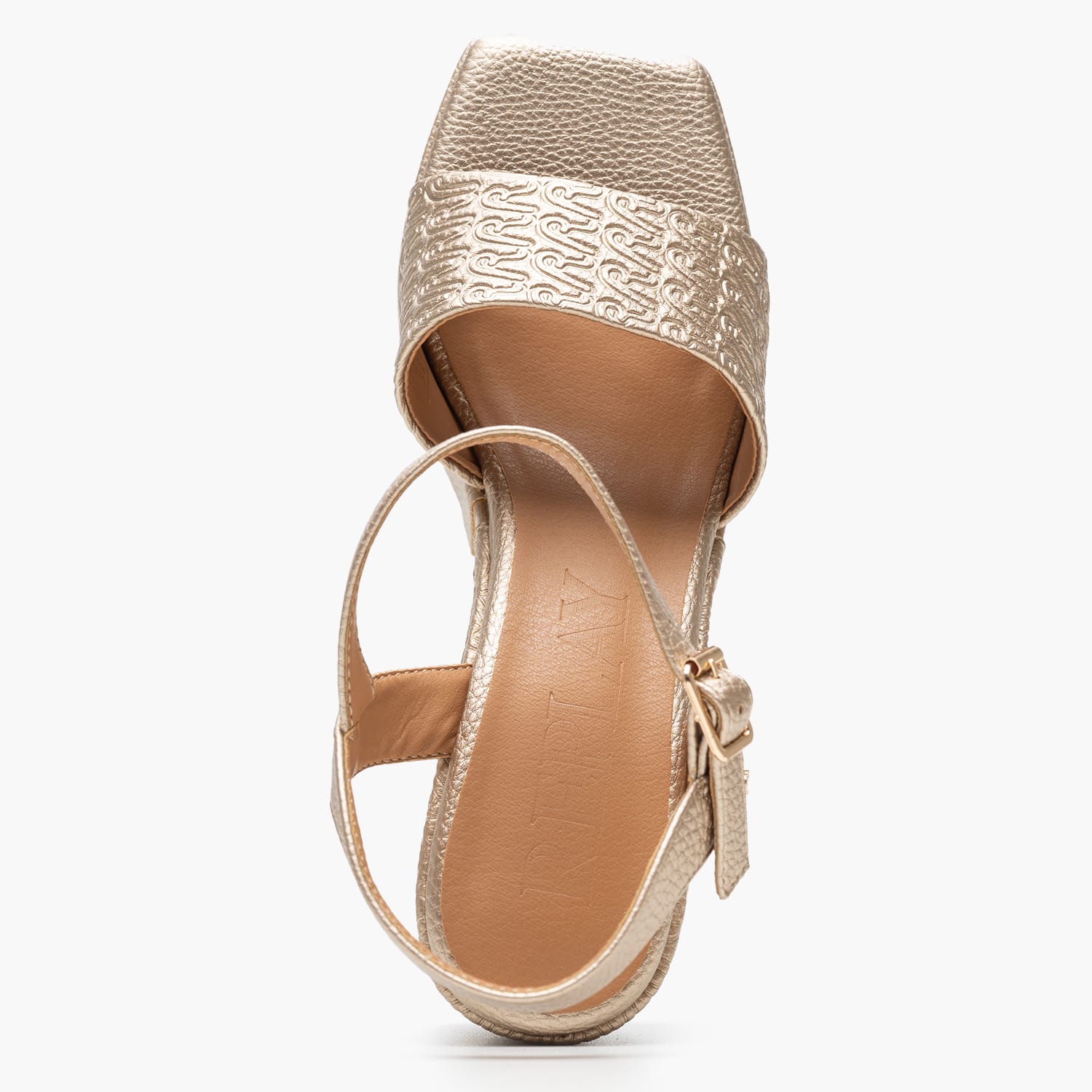 Women Platforms High Noelle.Tone Gold ECOleather Replay Women Platforms High Noelle.Tone Gold ECOleather Replay