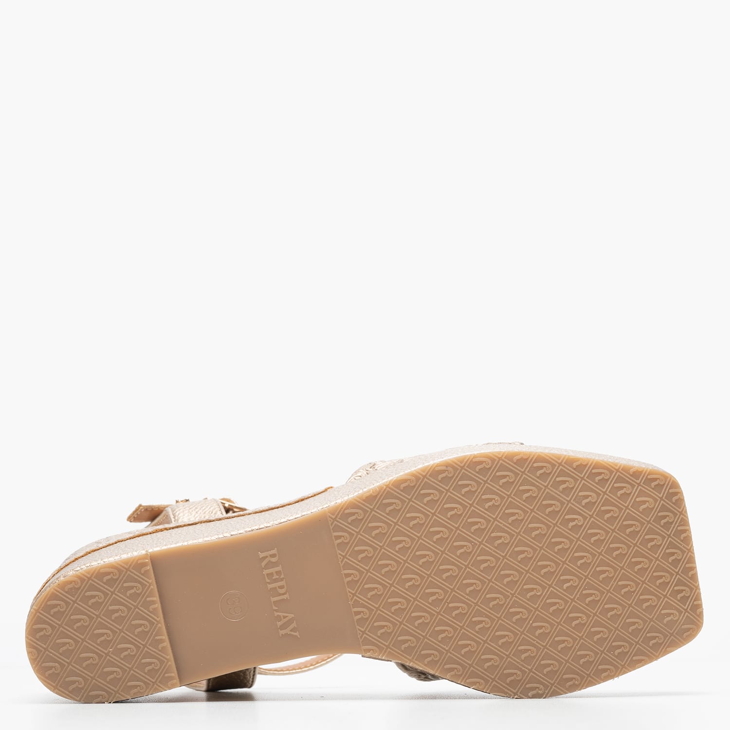 Women Platforms High Noelle.Tone Gold ECOleather Replay Women Platforms High Noelle.Tone Gold ECOleather Replay