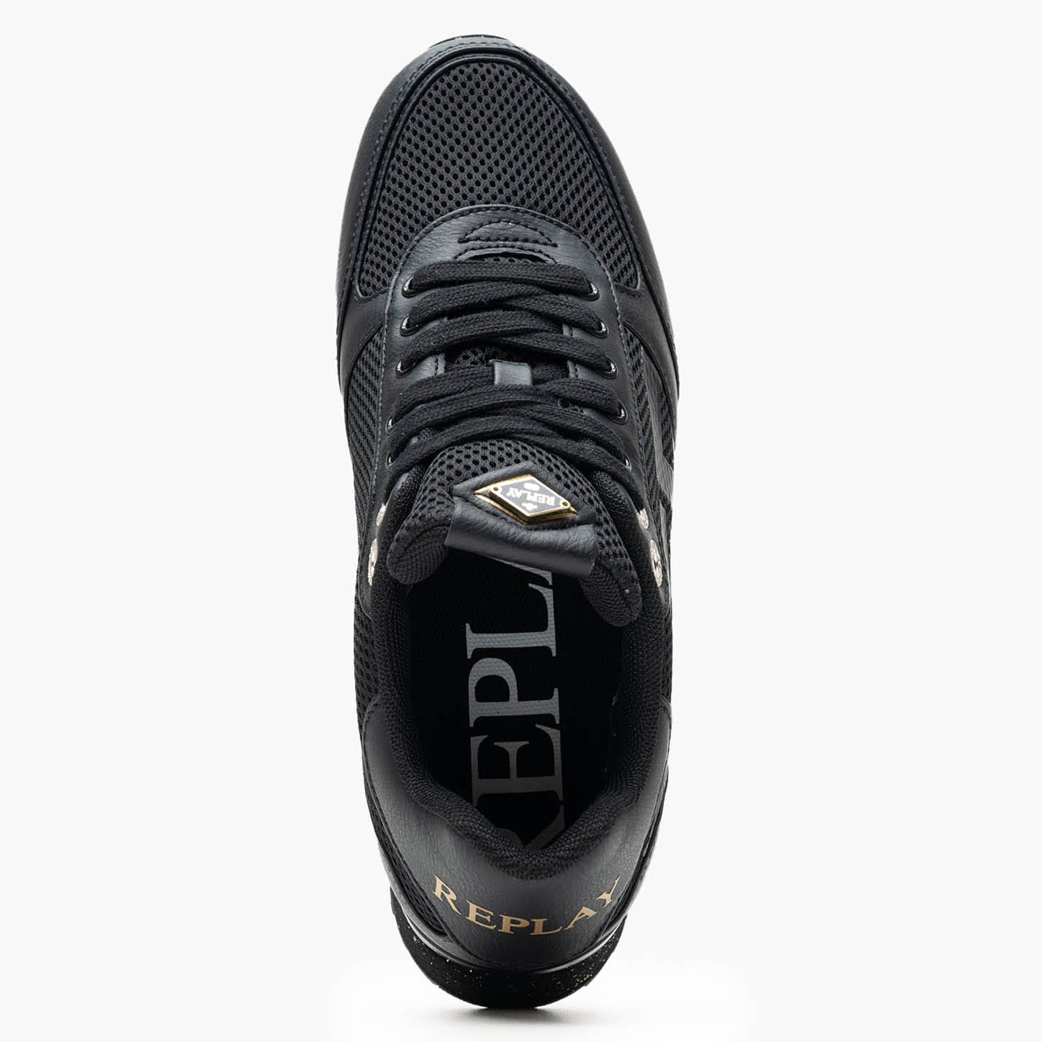 Γυναικεία Παπούτσια Casual Penny.Wave2 Μαύρο ECOleather-Ύφασμα Replay Γυναικεία Παπούτσια Casual Penny.Wave2 Μαύρο ECOleather-Ύφασμα Replay
