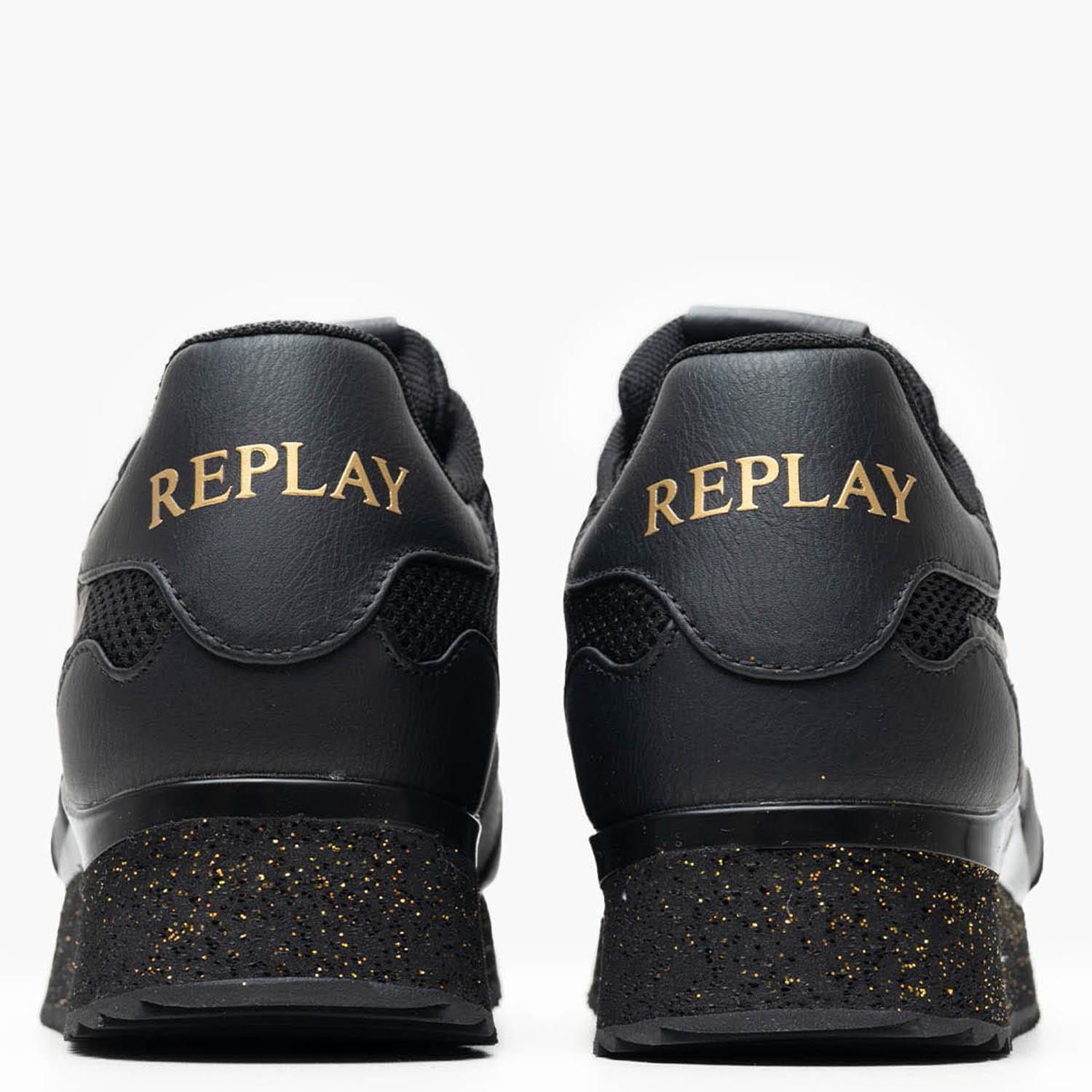 Γυναικεία Παπούτσια Casual Penny.Wave2 Μαύρο ECOleather-Ύφασμα Replay Γυναικεία Παπούτσια Casual Penny.Wave2 Μαύρο ECOleather-Ύφασμα Replay