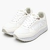 Women Casual Shoes Penny.Wave2 White ECOleather-Fabric Replay Women Casual Shoes Penny.Wave2 White ECOleather-Fabric Replay