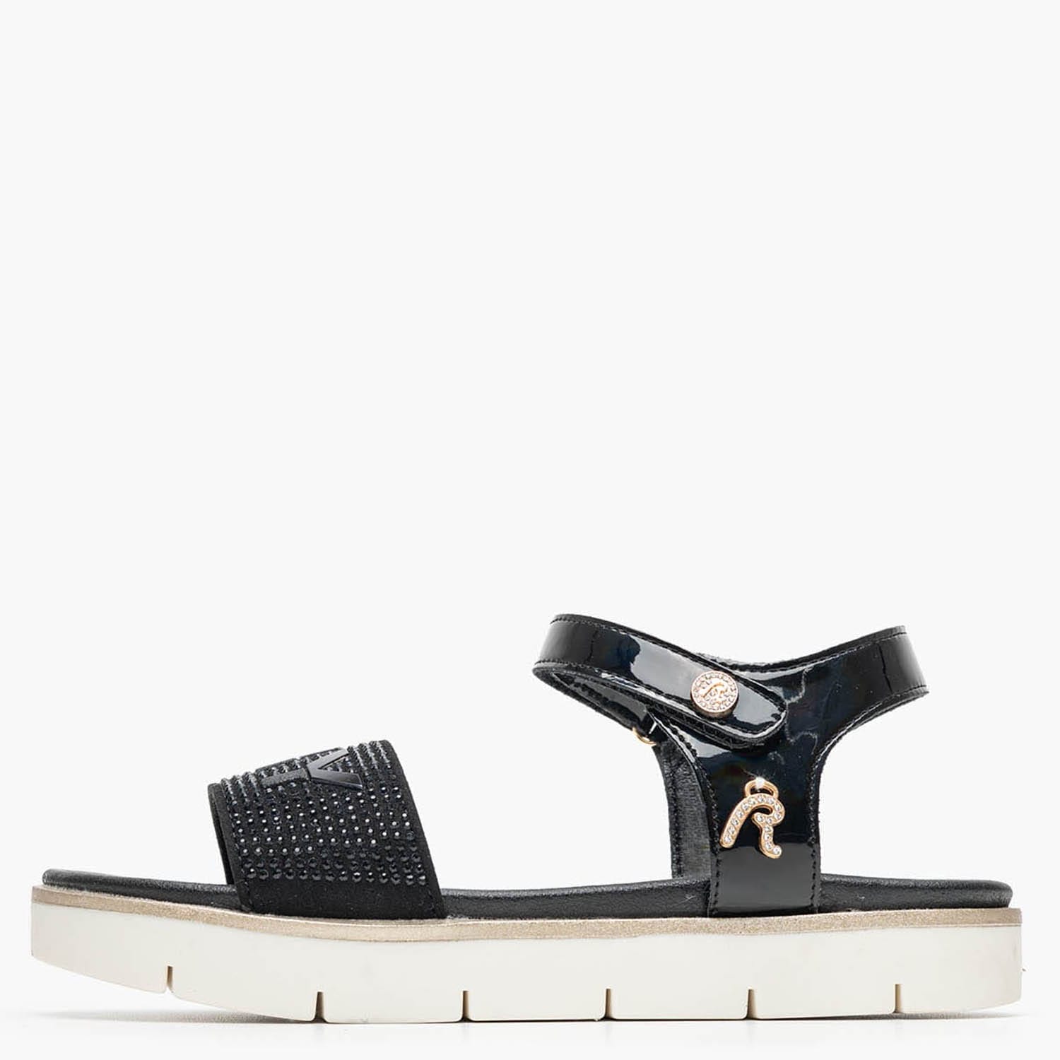 Παιδικές Σαγιονάρες & Πέδιλα Sandal.5 Μαύρο ECOleather Replay