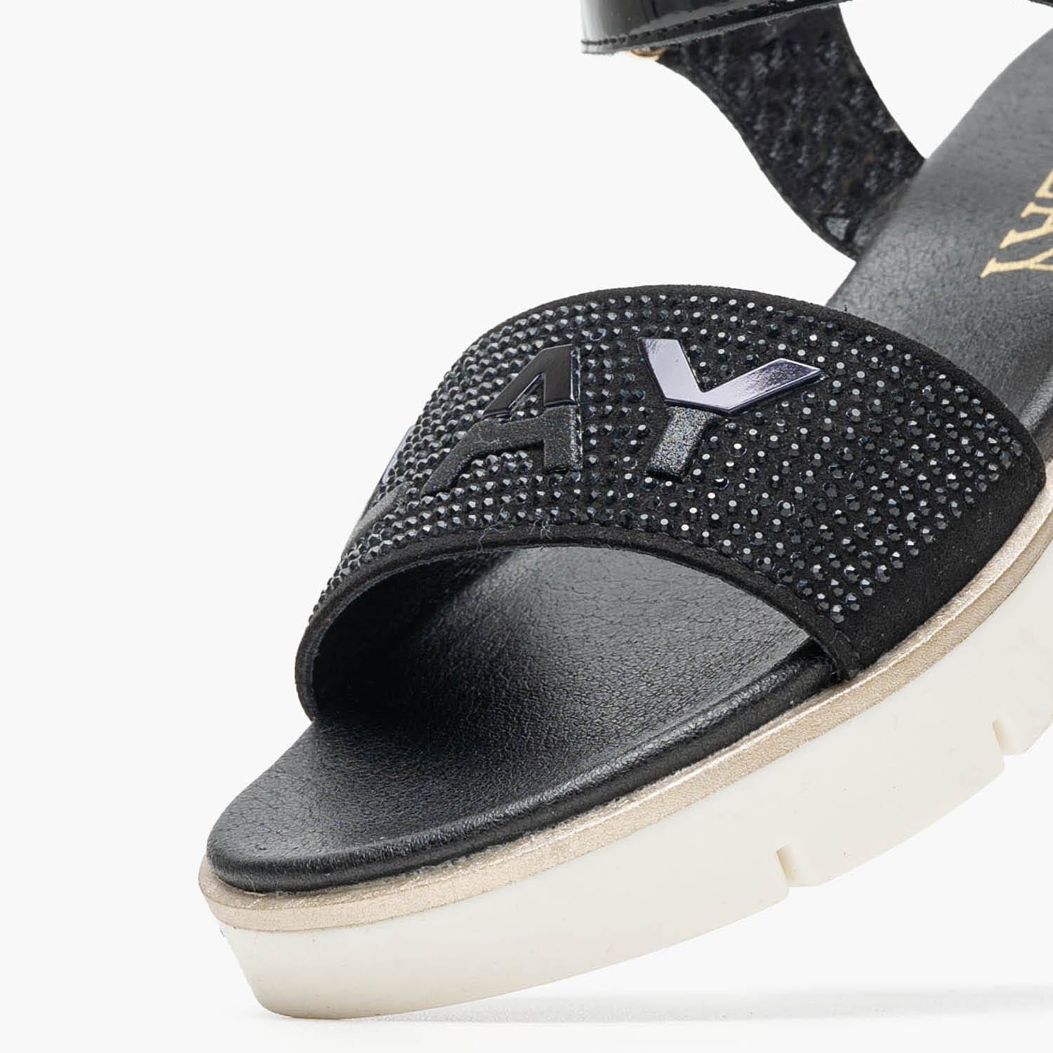 Παιδικές Σαγιονάρες & Πέδιλα Sandal.5 Μαύρο ECOleather Replay