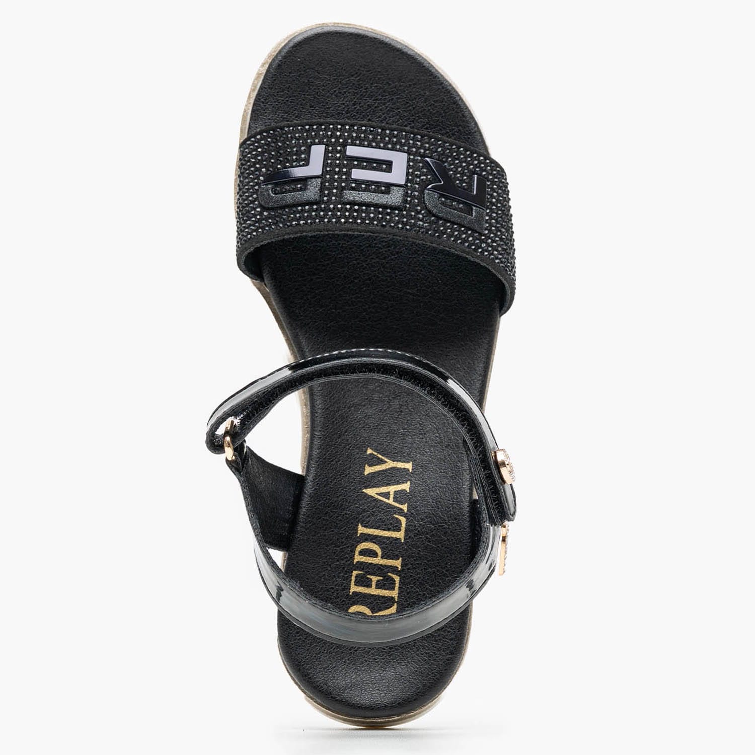 Παιδικές Σαγιονάρες & Πέδιλα Sandal.5 Μαύρο ECOleather Replay Παιδικές Σαγιονάρες & Πέδιλα Sandal.5 Μαύρο ECOleather Replay