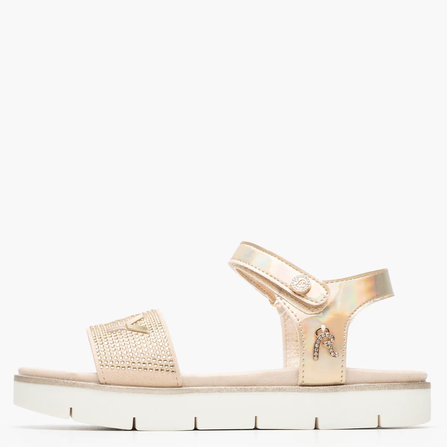 Kids Flip Flops & Sandals Sandal.5 Gold ECOleather Replay Kids Flip Flops & Sandals Sandal.5 Gold ECOleather Replay