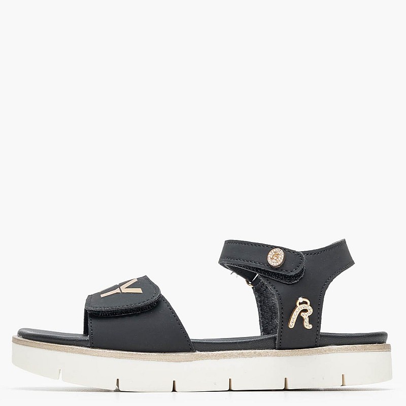 Kids Flip Flops & Sandals Sandal.6 Black ECOleather Replay