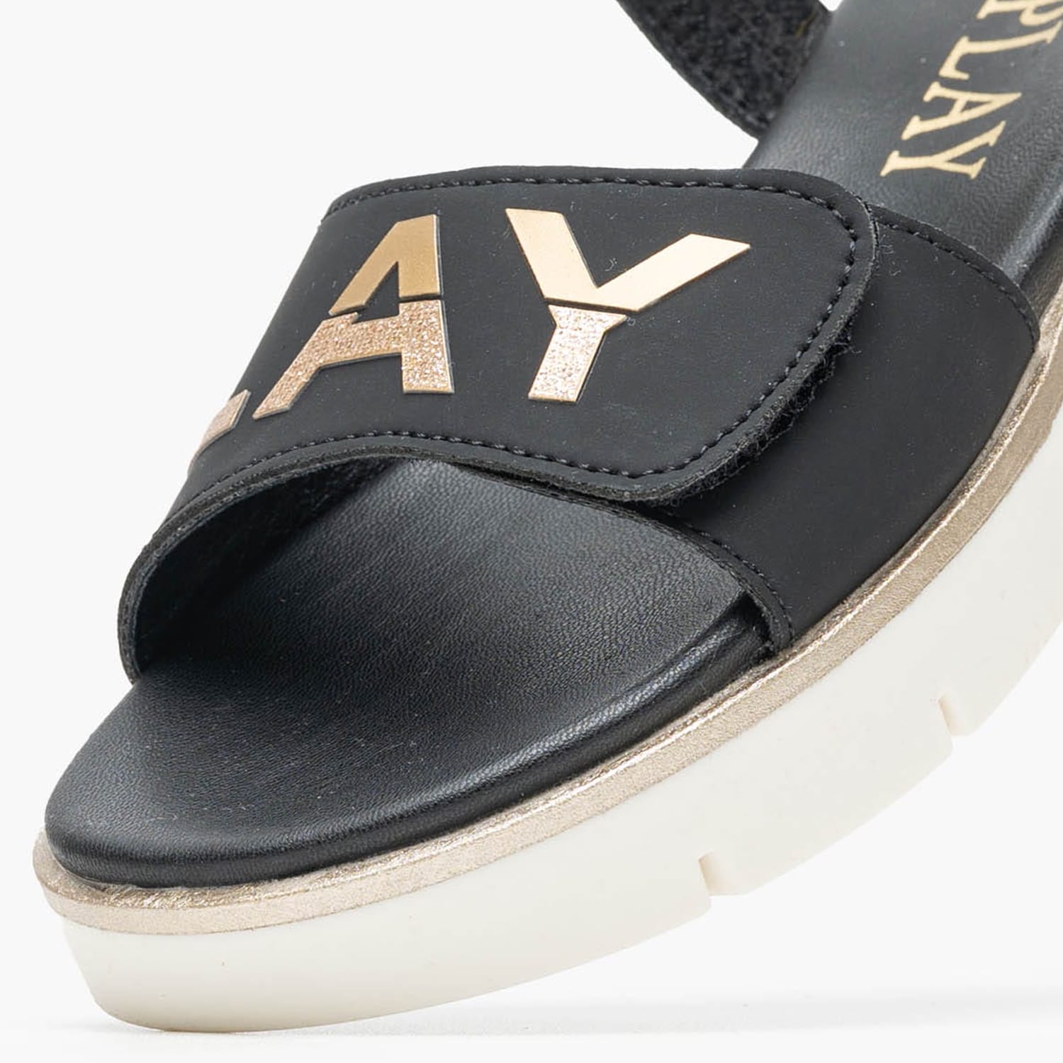 Παιδικές Σαγιονάρες & Πέδιλα Sandal.6 Μαύρο ECOleather Replay
