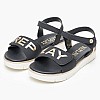 Kids Flip Flops & Sandals Sandal.6 Black ECOleather Replay Kids Flip Flops & Sandals Sandal.6 Black ECOleather Replay