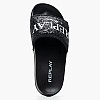 Women Flip Flops & Sandals Up.Tone Black ECOleather Replay