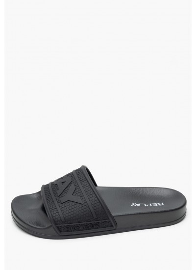 Ανδρικές Σαγιονάρες & Πέδιλα Arizona.Bs.Nman Μαύρο ECOleather Birkenstock