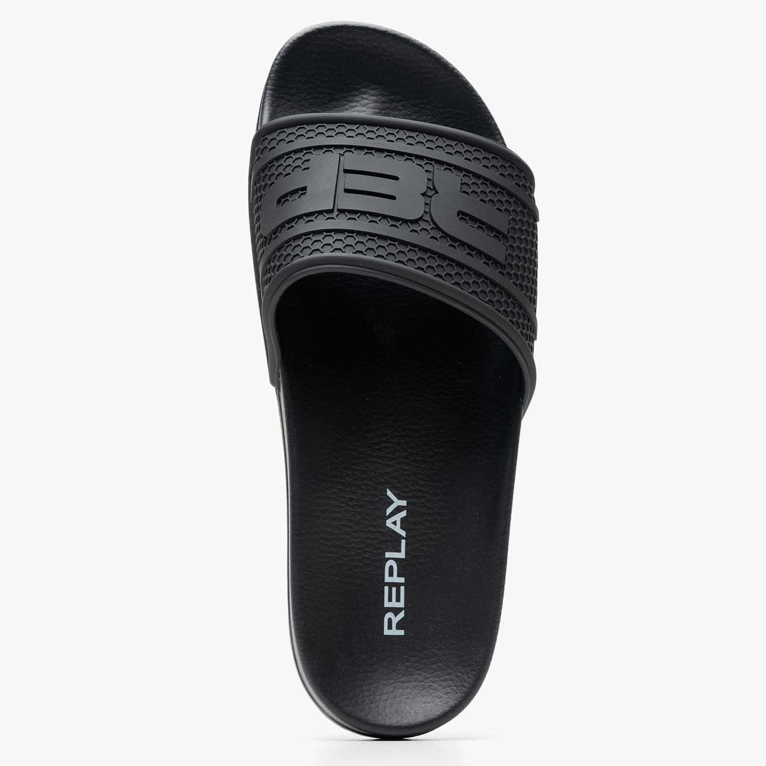 Ανδρικές Σαγιονάρες & Πέδιλα Up.Total Μαύρο ECOleather Replay Ανδρικές Σαγιονάρες & Πέδιλα Up.Total Μαύρο ECOleather Replay
