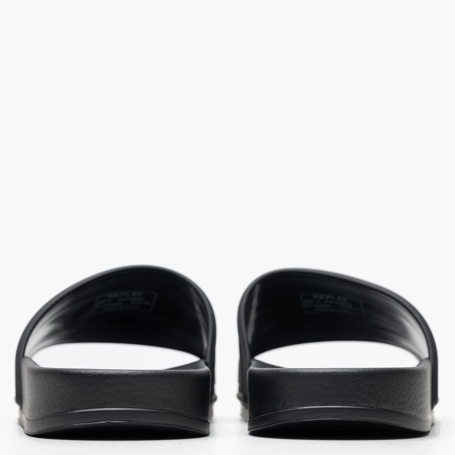 Ανδρικές Σαγιονάρες & Πέδιλα Up.Total Μαύρο ECOleather Replay Ανδρικές Σαγιονάρες & Πέδιλα Up.Total Μαύρο ECOleather Replay