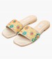 Γυναικεία Flats Sk20 Μπεζ Ύφασμα Mortoglou Γυναικεία Flats Sk20 Μπεζ Ύφασμα Mortoglou