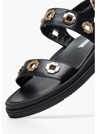 Γυναικεία Flats Arizona.Leve Καφέ Δέρμα Καστόρι Birkenstock