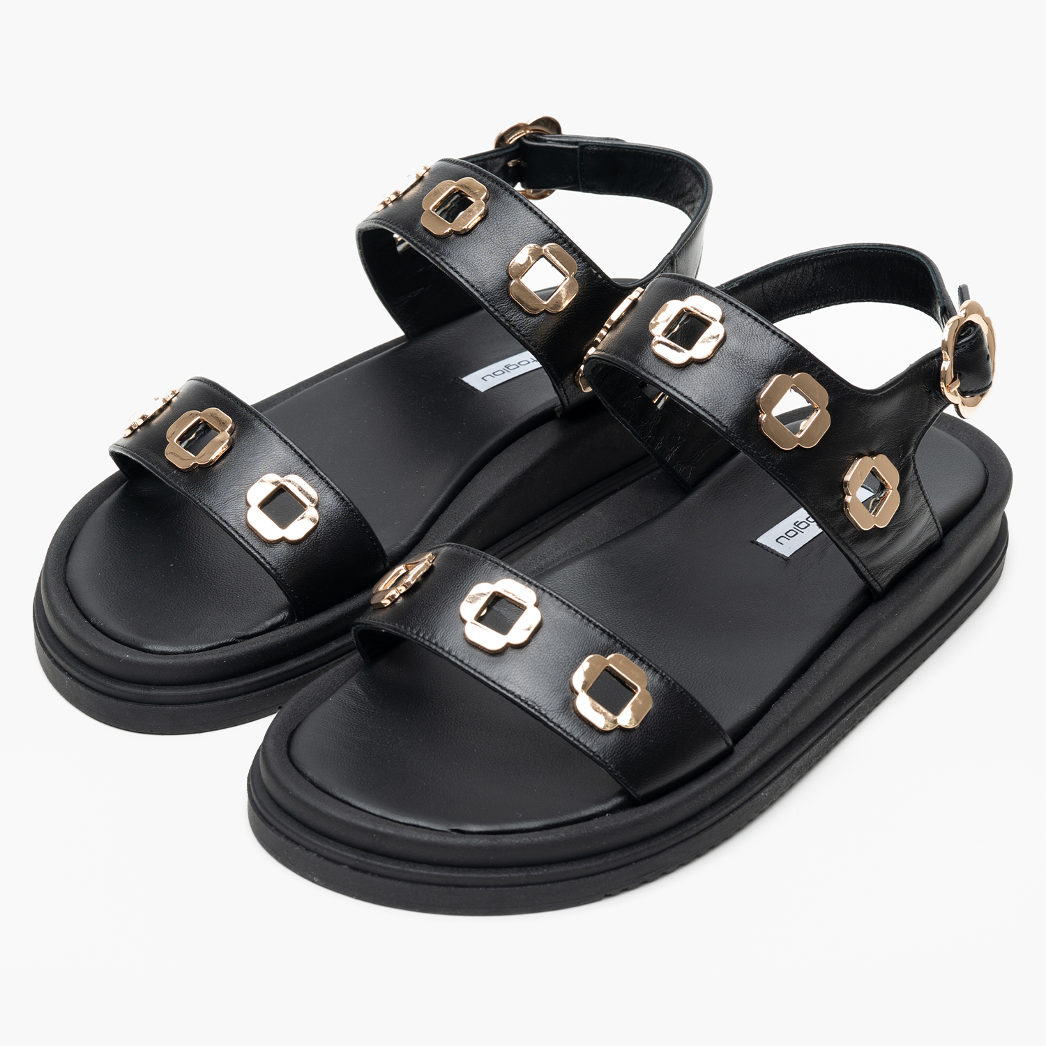 Γυναικεία Flats Sk28 Μαύρο Δέρμα Mortoglou Γυναικεία Flats Sk28 Μαύρο Δέρμα Mortoglou