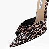 Γυναικεία Mules Sk9018 Leopard Ύφασμα Mortoglou