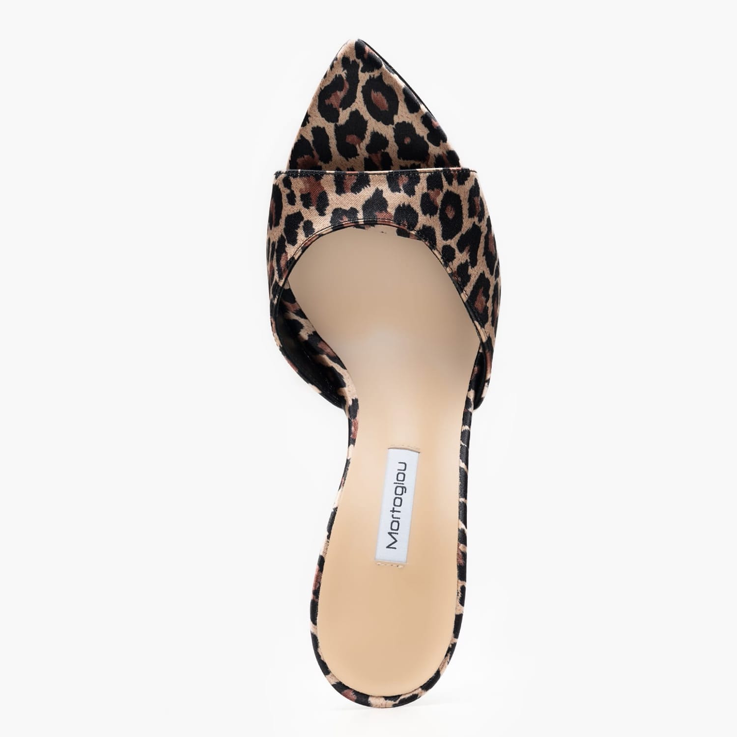 Γυναικεία Mules Sk9018 Leopard Ύφασμα Mortoglou