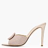 Γυναικεία Mules Sk9029 Nude Ύφασμα Mortoglou Γυναικεία Mules Sk9029 Nude Ύφασμα Mortoglou