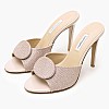 Γυναικεία Mules Sk9029 Nude Ύφασμα Mortoglou Γυναικεία Mules Sk9029 Nude Ύφασμα Mortoglou