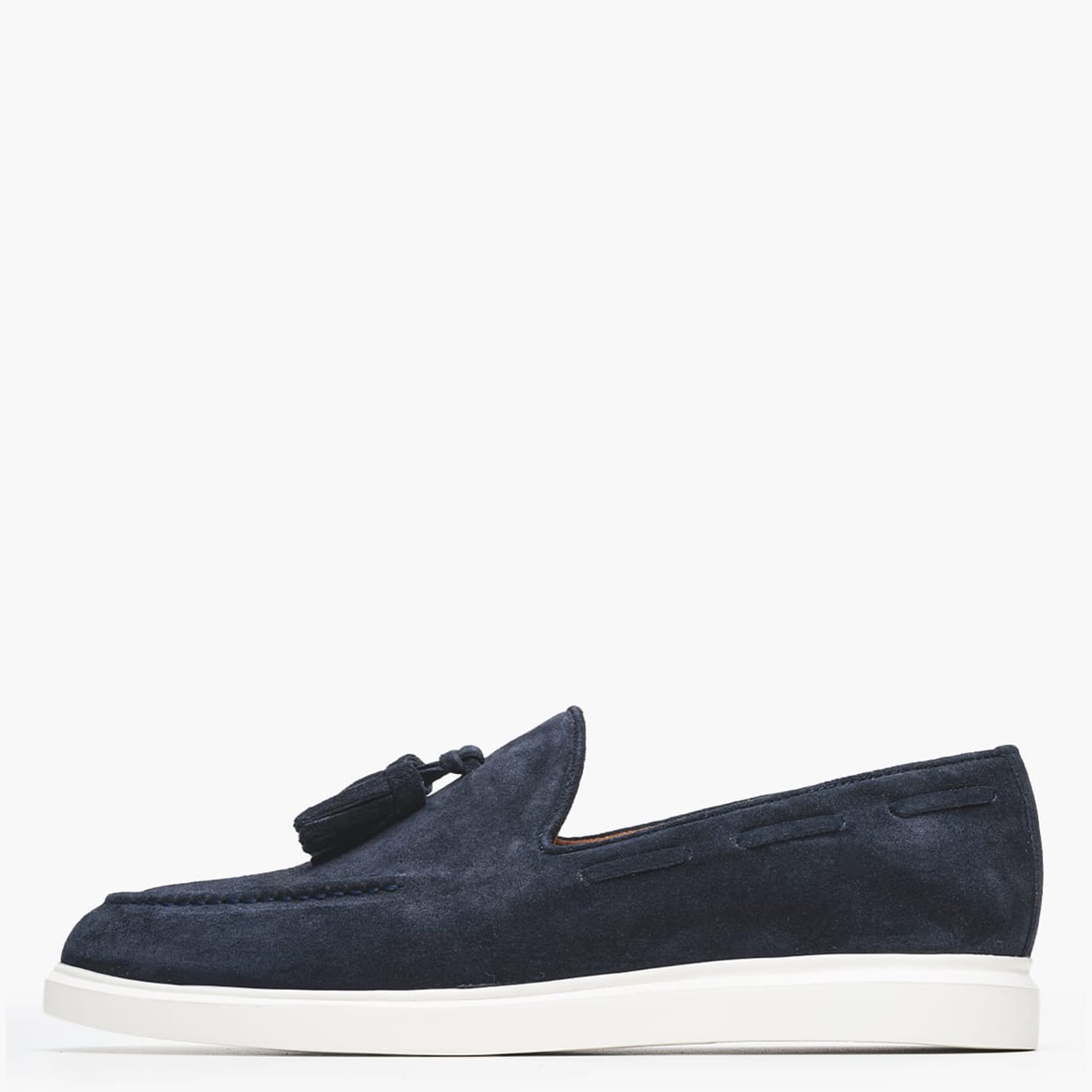 Men Moccasins 51406 Blue Buckskin Vice