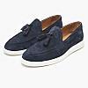 Men Moccasins 51406 Blue Buckskin Vice Men Moccasins 51406 Blue Buckskin Vice