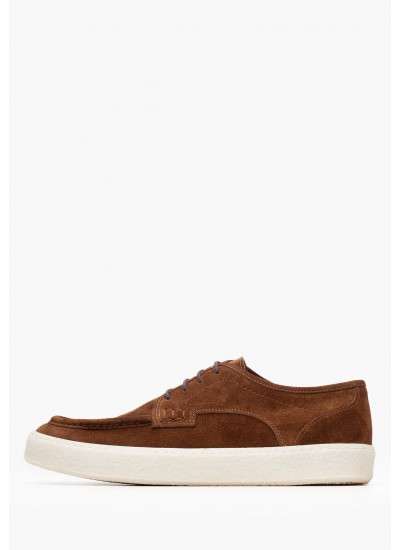 Ανδρικά Μοκασίνια Waxy2.Polaris Καφέ Δέρμα Sebago