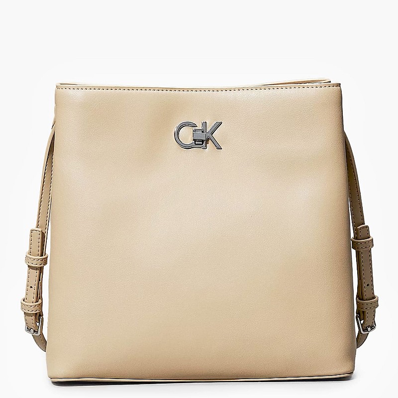 Γυναικείες Τσάντες Backet.B Μπεζ ECOleather Calvin Klein