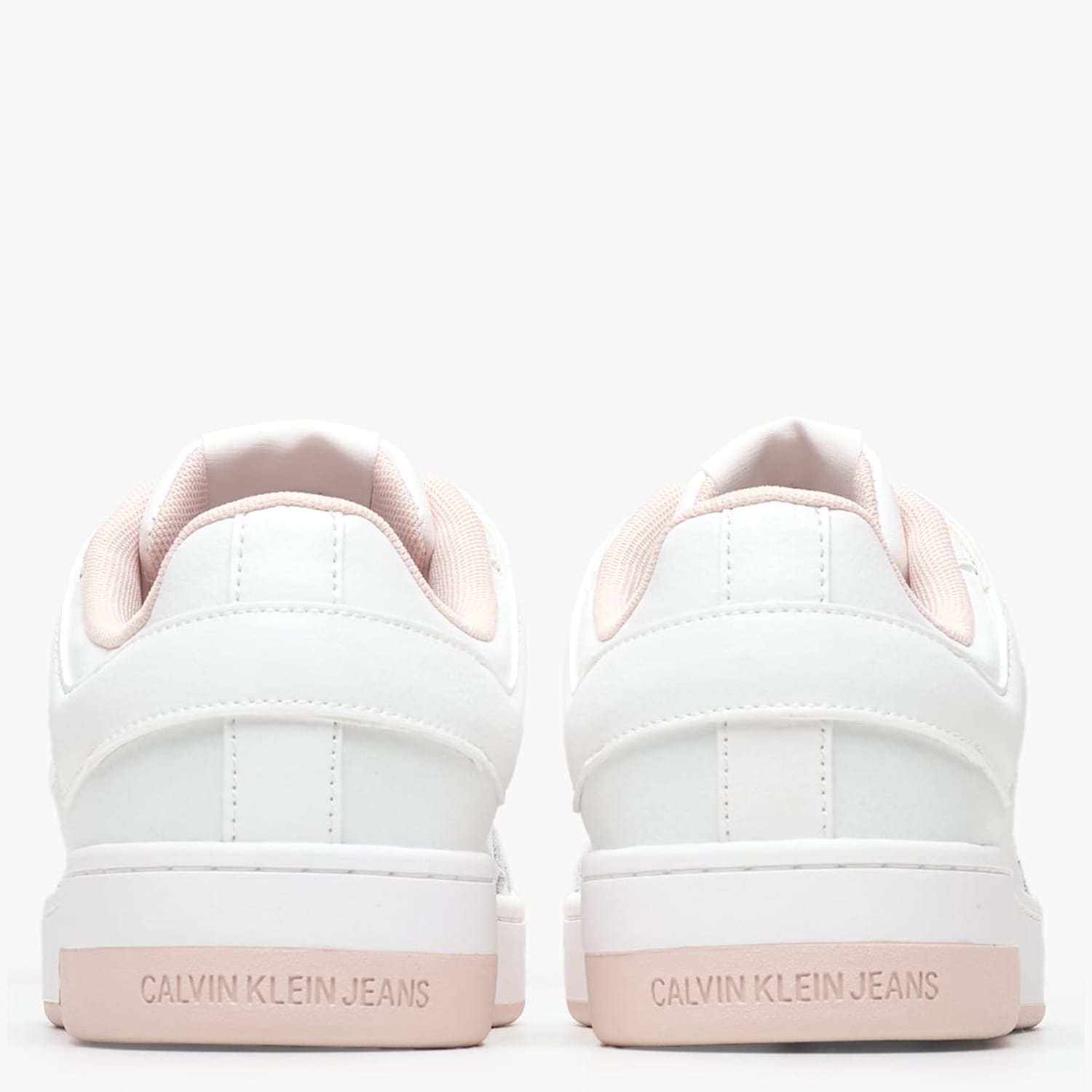 Γυναικεία Παπούτσια Casual Basket.Lowmix Άσπρο Δέρμα Calvin Klein Γυναικεία Παπούτσια Casual Basket.Lowmix Άσπρο Δέρμα Calvin Klein