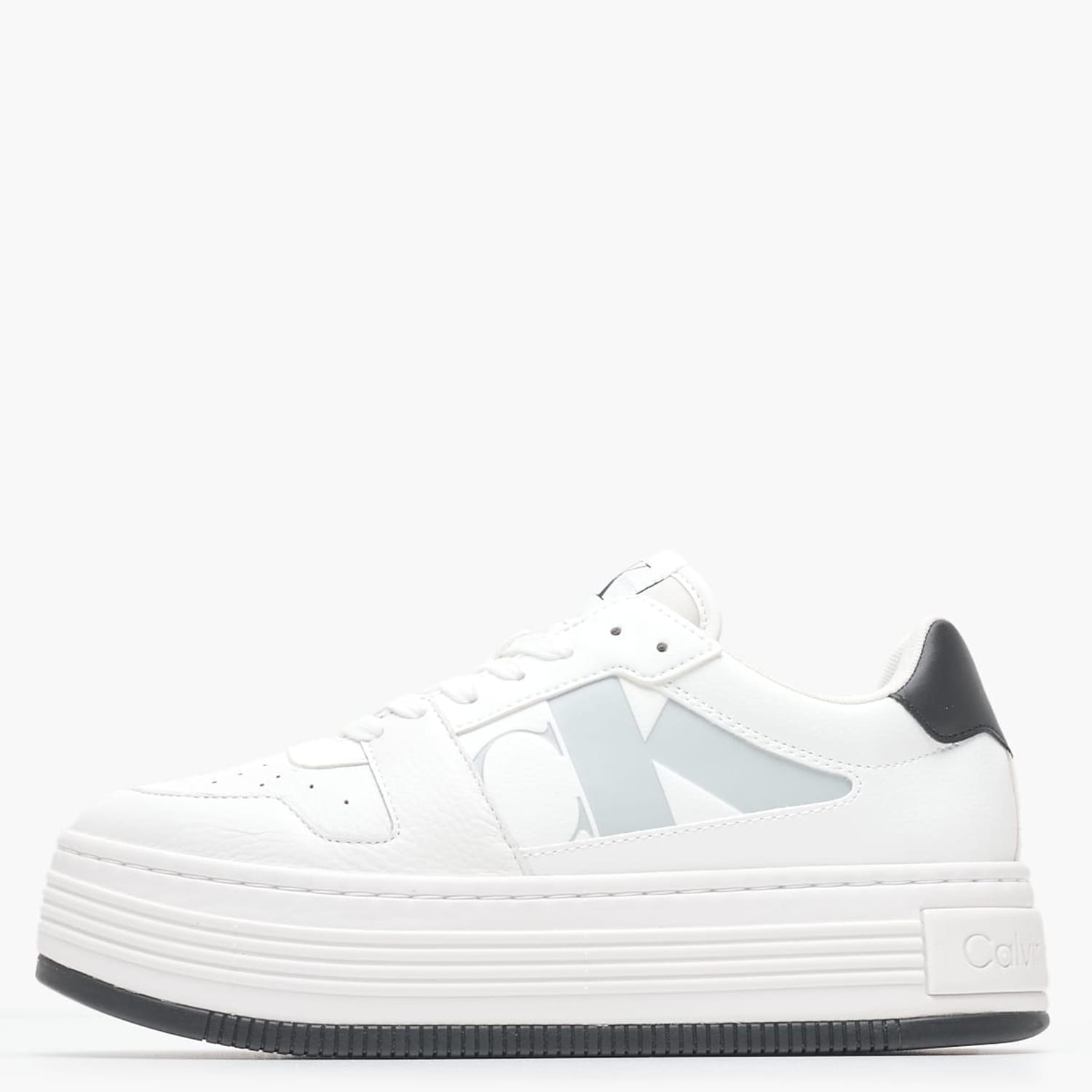 Γυναικεία Παπούτσια Casual Bold.Flatf Άσπρο Δέρμα Calvin Klein