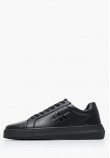 Ανδρικά Παπούτσια Casual Chunky.Cupsole.B.2 Μαύρο Δέρμα Calvin Klein